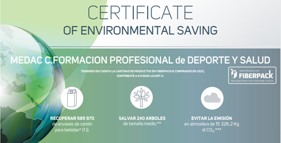 Certificado Fundación Davante